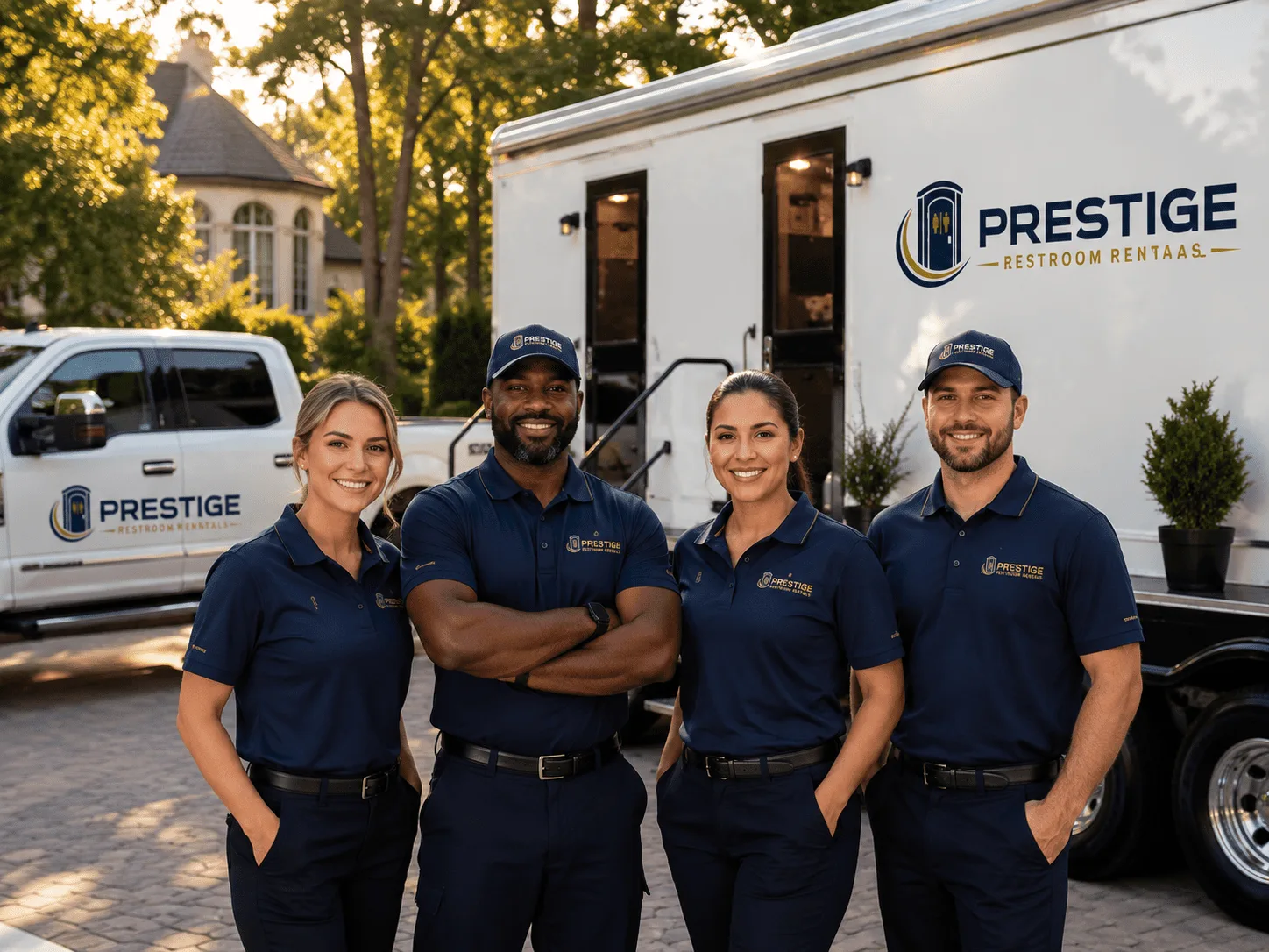 Trusted Luxury Portable Restrooms company in Angela, MT